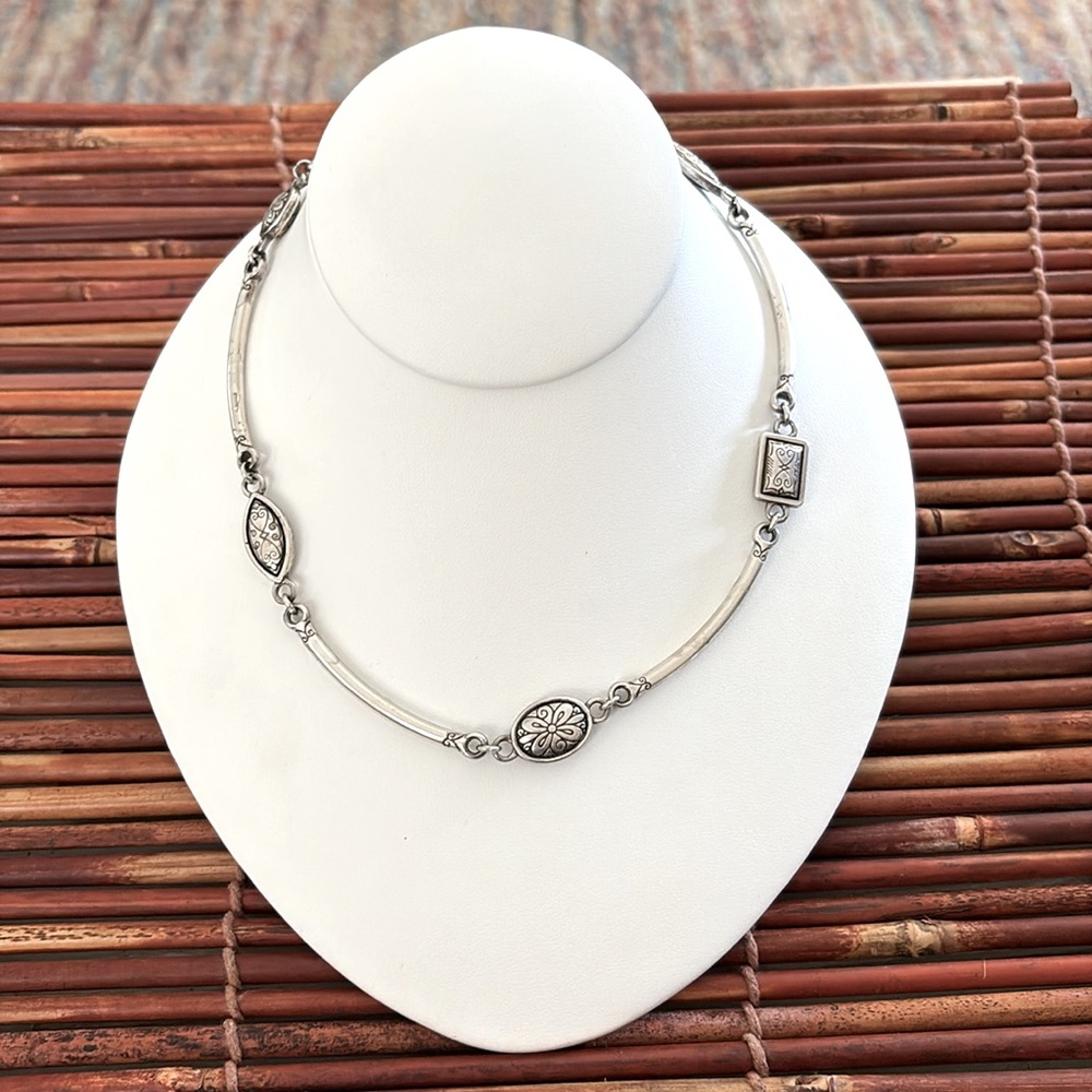 Brighton Silver Toggle Necklace